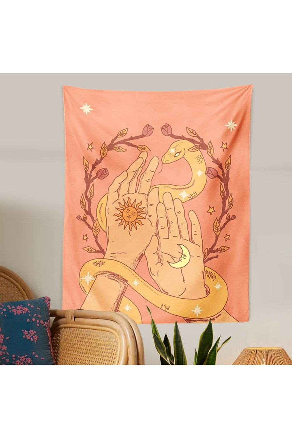 Lisslune | and Moon E-Girl Tapestry