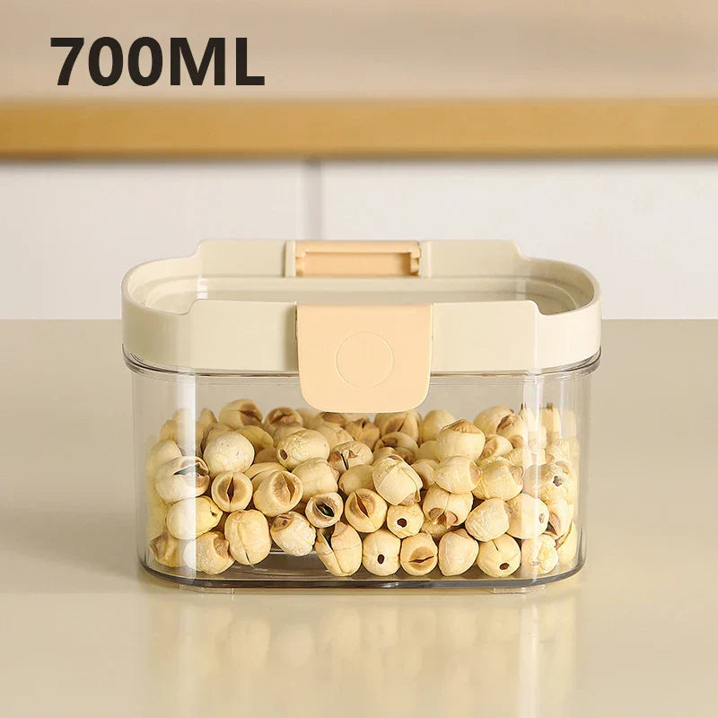 Lisslune | Stackable Transparent Snap-Lock Storage Box