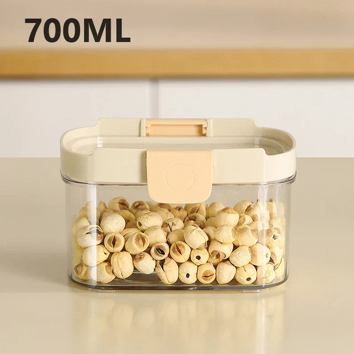 Lisslune | Stackable Transparent Snap-Lock Storage Box