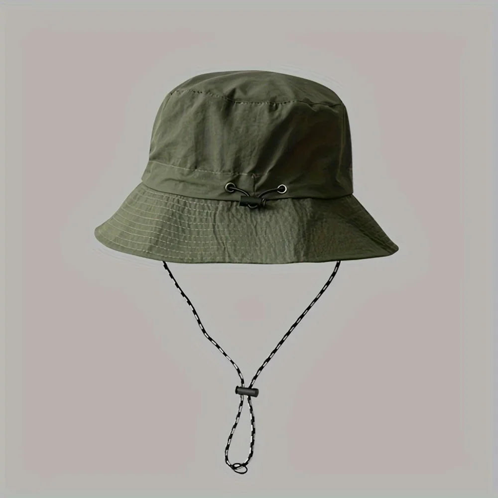 Rynx | 1pc waterproof outdoor hat, foldable sun protection, quick-drying casual fishing hat for fishing, climbing, mountaineering