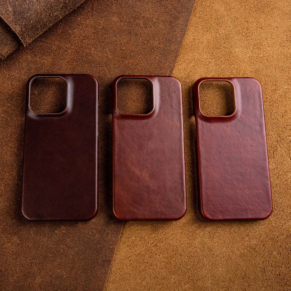 Lisslune | RoyalLeather: Luxurious, handmade case made of genuine cowhide leather for the iPhone
