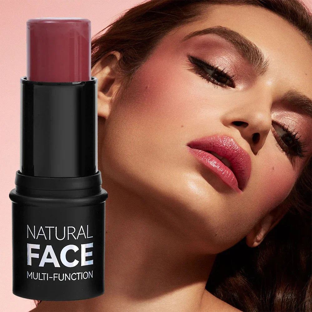 Rynx | Face Contouring Bronzer Highlighter Multifunctional Waterproof Blush Cream Long-lasting Brightening Contouring Shadow Makeup
