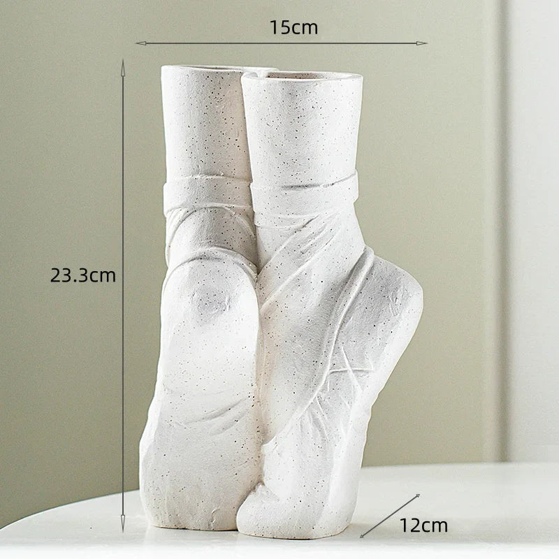 Lisslune | Artistic Ballerina Ceramic Vase