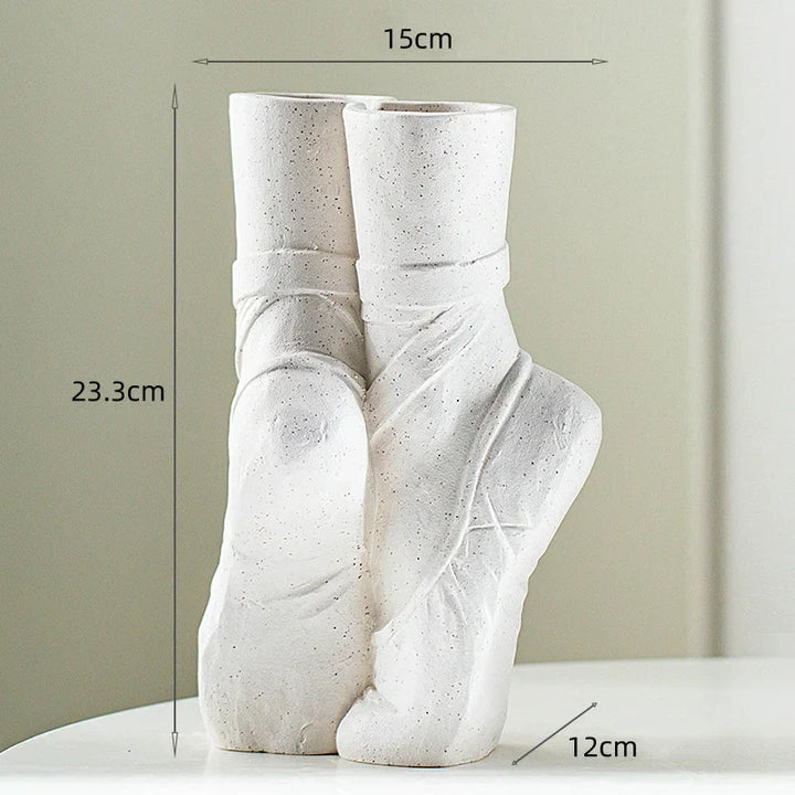Lisslune | Artistic Ballerina Ceramic Vase