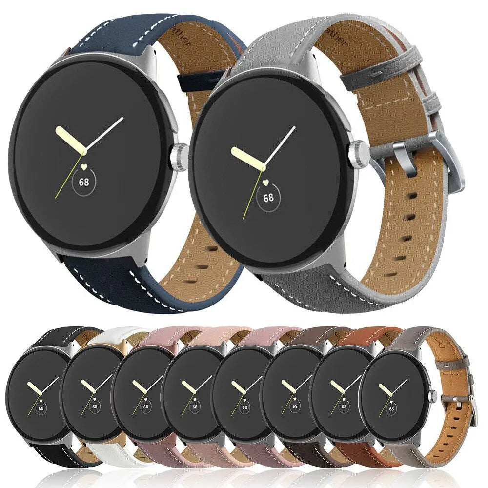 Lisslune | Premium Synthetic Leather Bracelet for Pixel Watch | Pixel Watch 2