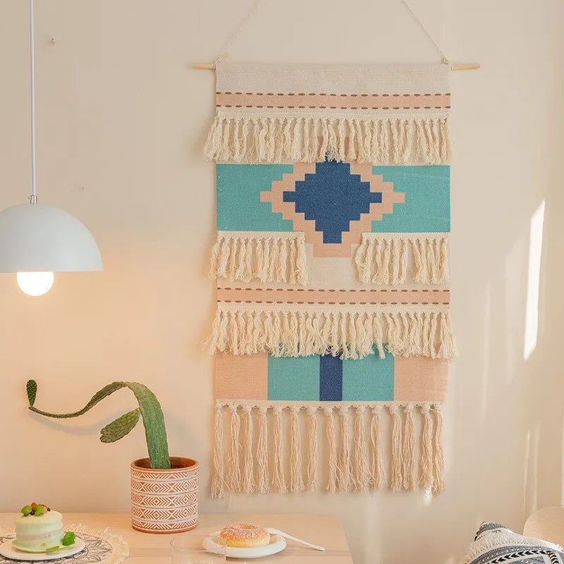 Lisslune | Boho Fringe Wall Tapestry