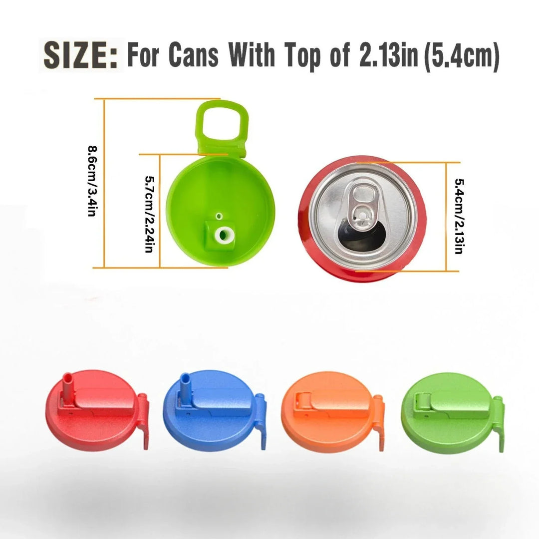 Lisslune | No-Split Travel Reusable Soda Can Lid Cover