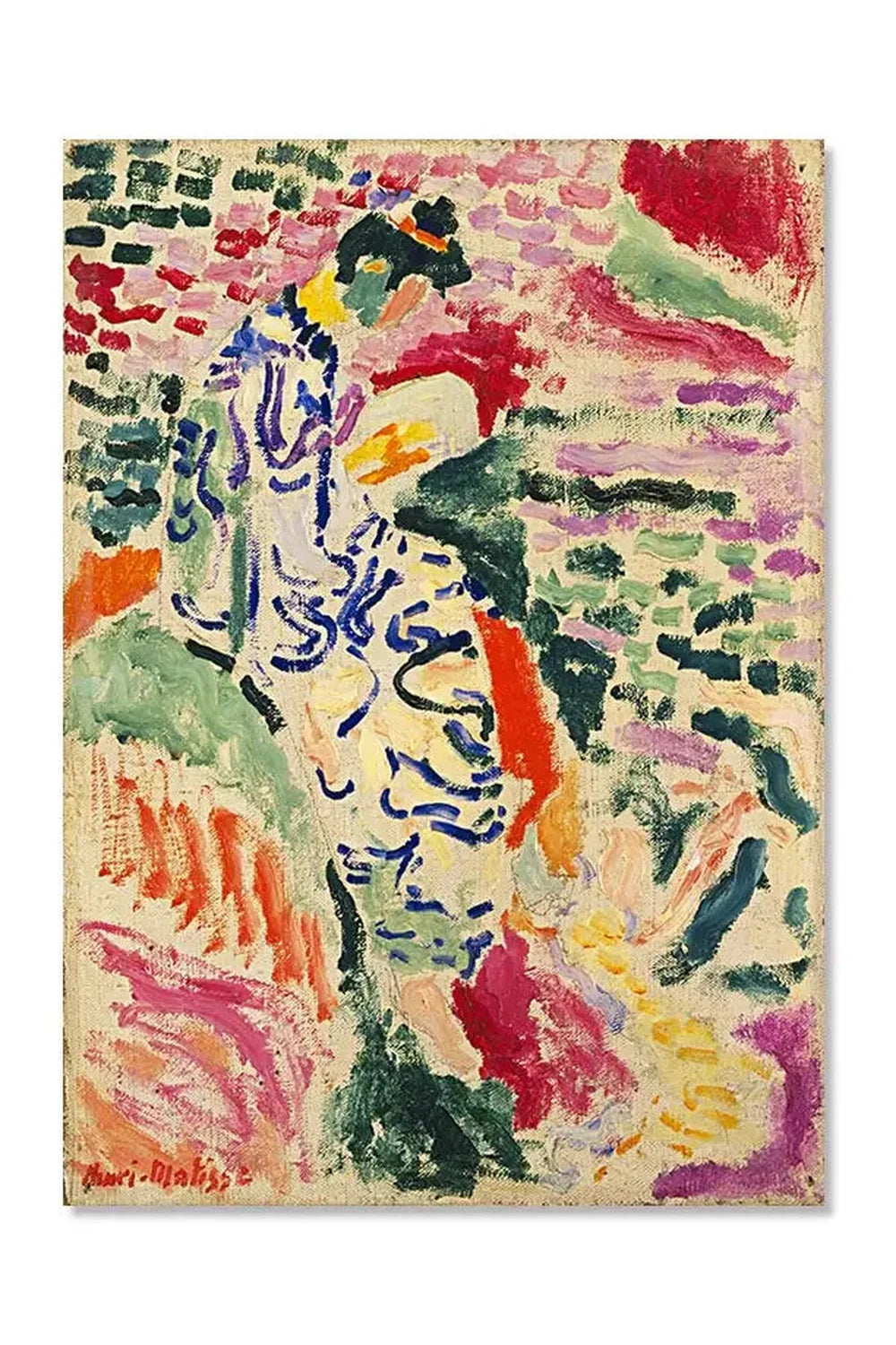 Lisslune | Aesthetic Matisse Retro Canvas Poster