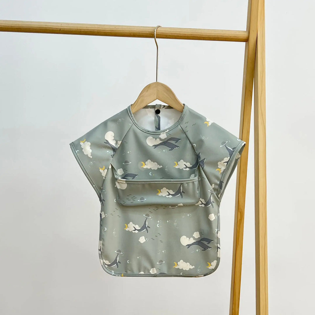 Lisslune | Long-sleeve waterproof art apron for children