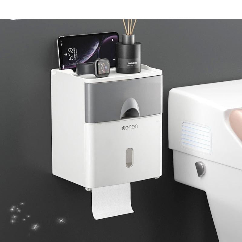 Lisslune | Chic Moisture-Resistant Toilet Paper Holder for Modern Bathrooms