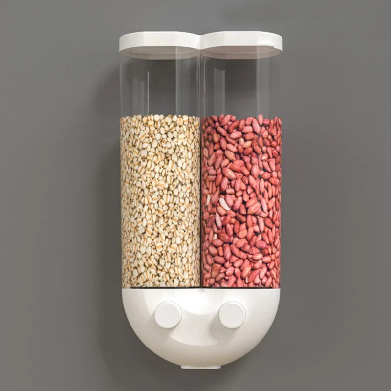 Lisslune | Clear View Wall-Mounted Multi Grain Dispenser