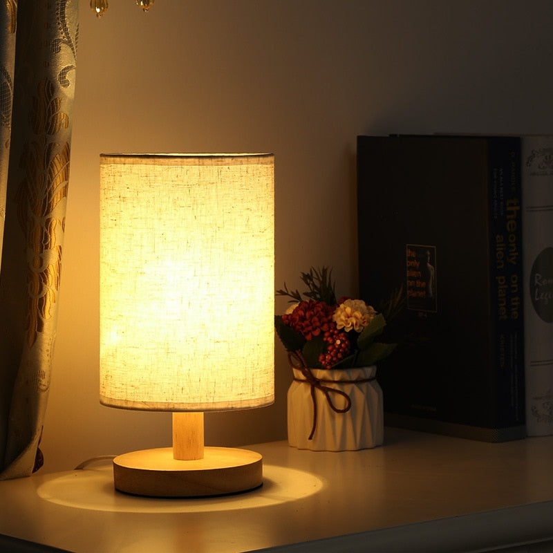 Lisslune | NordicLume – Solid Wood LED Desk Lamp for a Sleek Scandinavian Look
