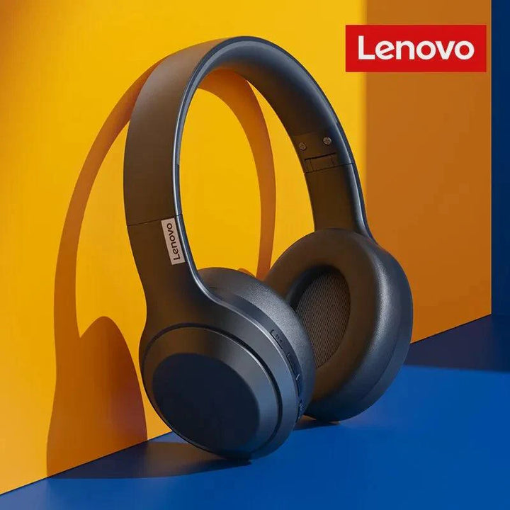 Lisslune | Lenovo TH10 Wireless ANC Stereo Headphones with Powerful Bass and Sweat-Resistant Design