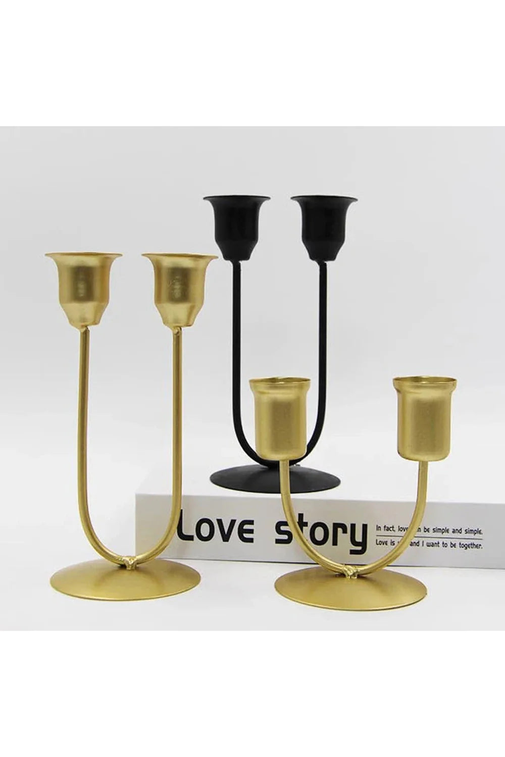 Lisslune | U-shaped candle holder