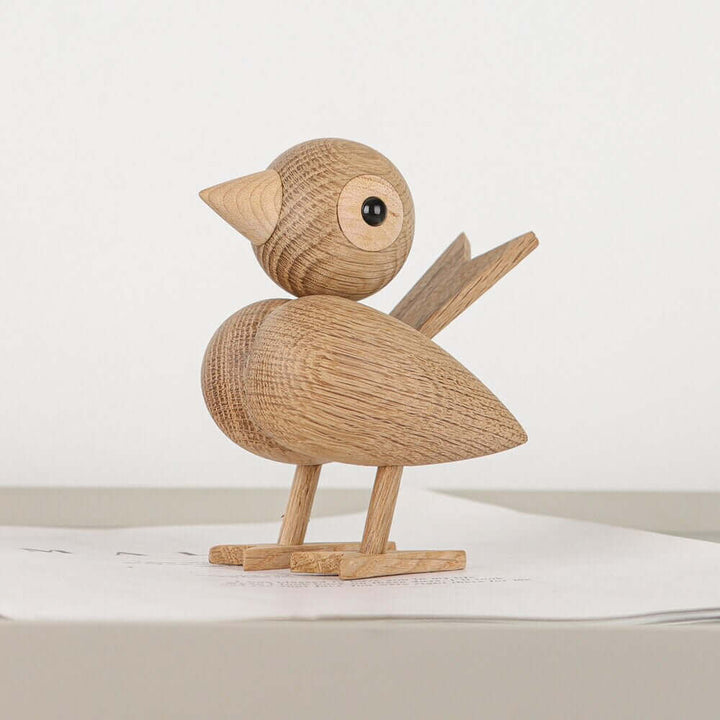 Lisslune | A little bird told me, Nordic wooden ornament