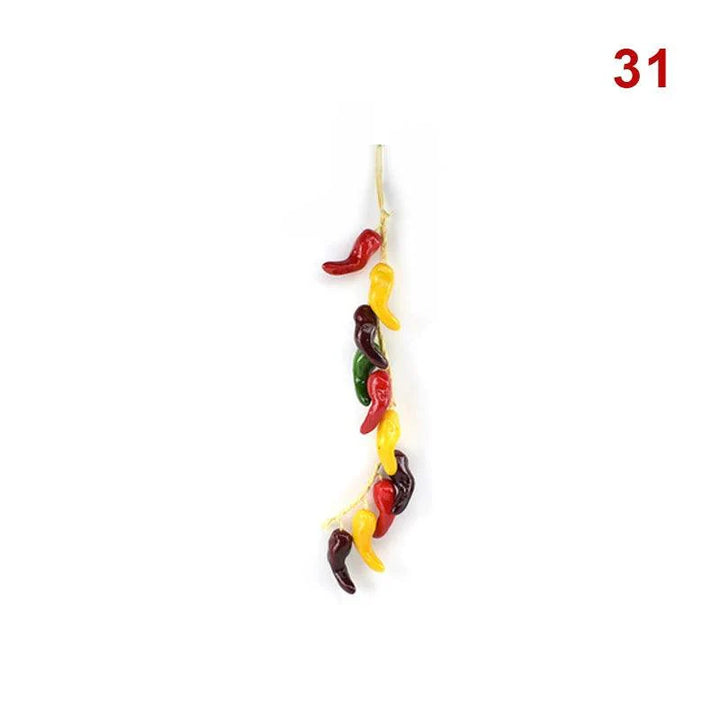 Lisslune | Realistic Hanging Foam Fruit and Seafood Decoration for Home and Event Enhancement