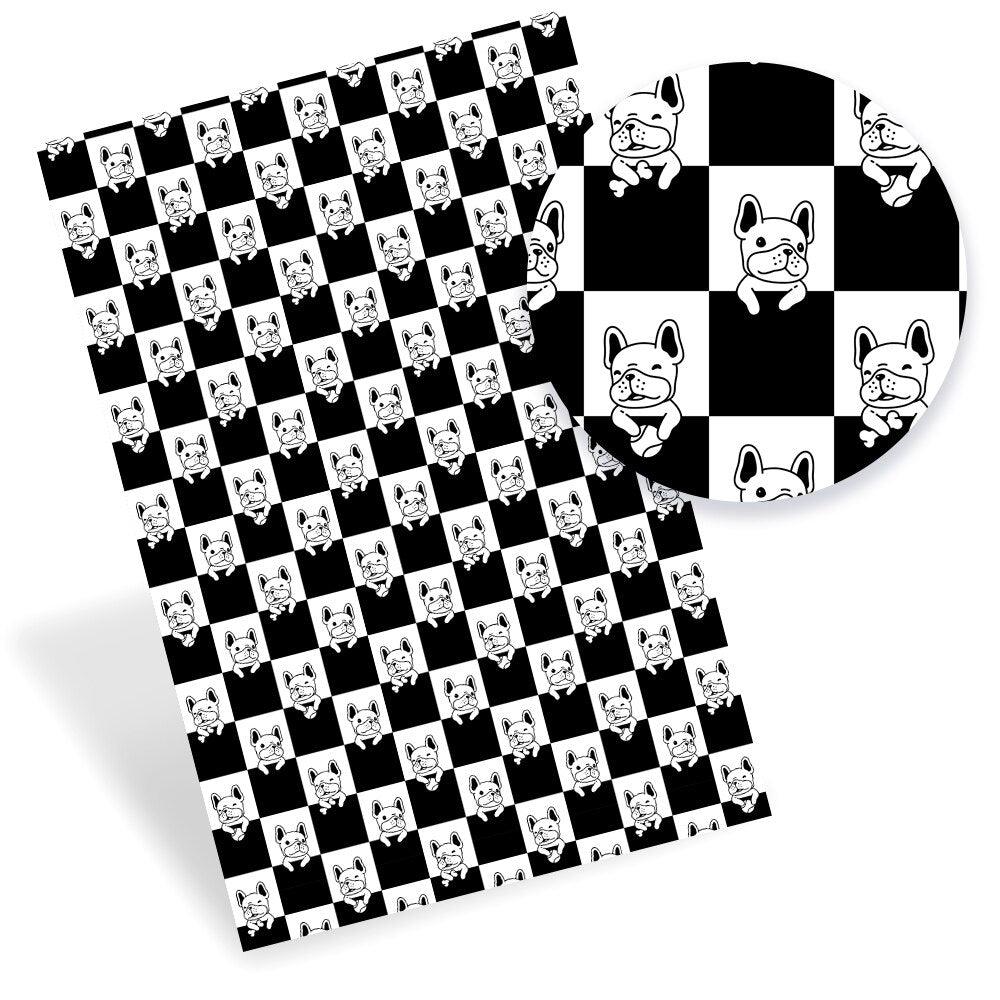 Lisslune | Puppy Pals Synthetic Leather Craft Set with adorable dog prints