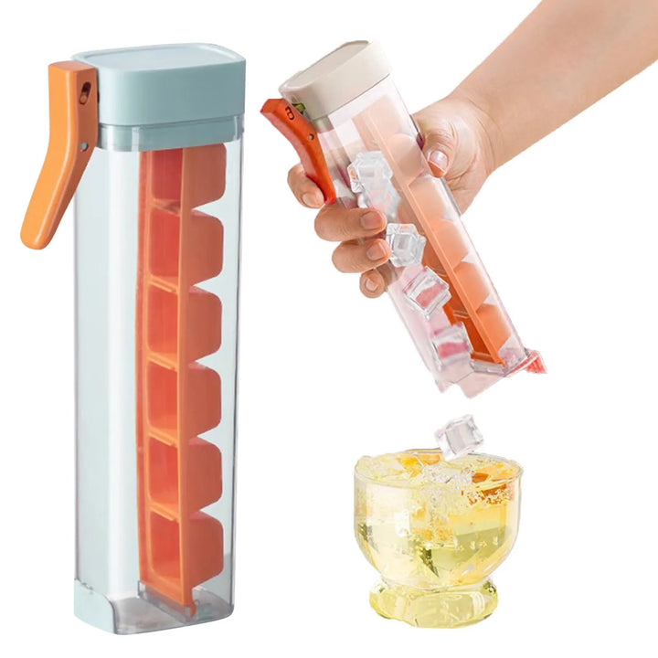 Lisslune | Touch Deicing Easy Carry 6 Cells Ice Maker