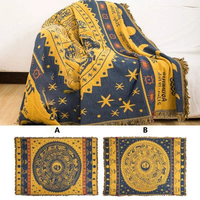 Lisslune | Sunburst Throw Blanket