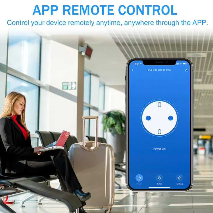 Lisslune | Smart WiFi Plug with Energy Monitoring – PowerLink (1+1 FREE)