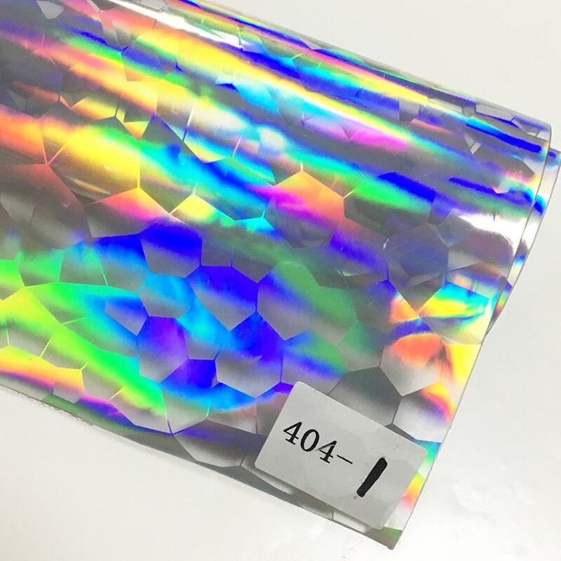Lisslune | Iridescent football pattern PVC jelly vinyl fabric - Ideal for creative projects