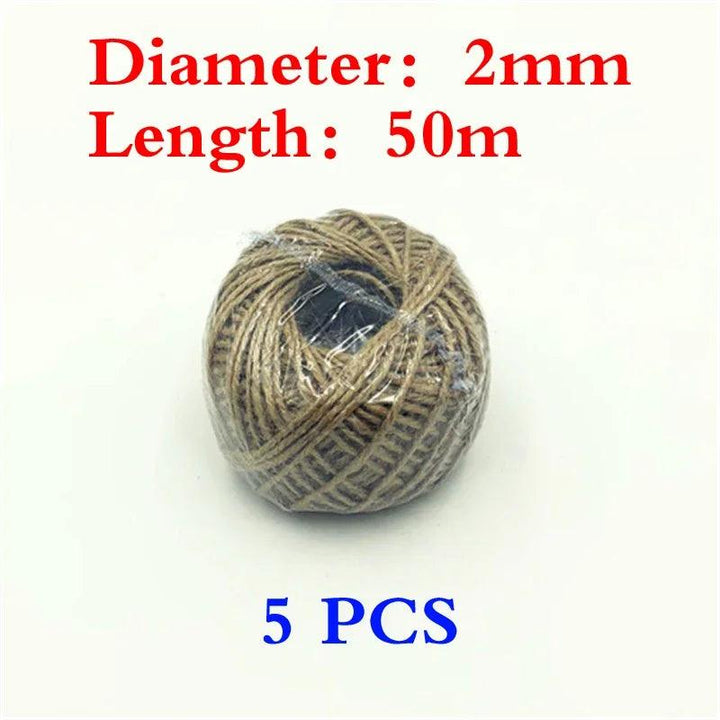 Lisslune | Rustic Charm Handmade Jute Twine Bundle - Premium Craft Supplies for Creative Projects