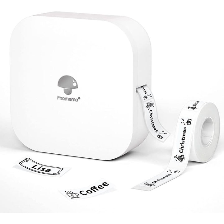 Lisslune | Portable Bluetooth thermal label printer with battery & 2–4 inch label width