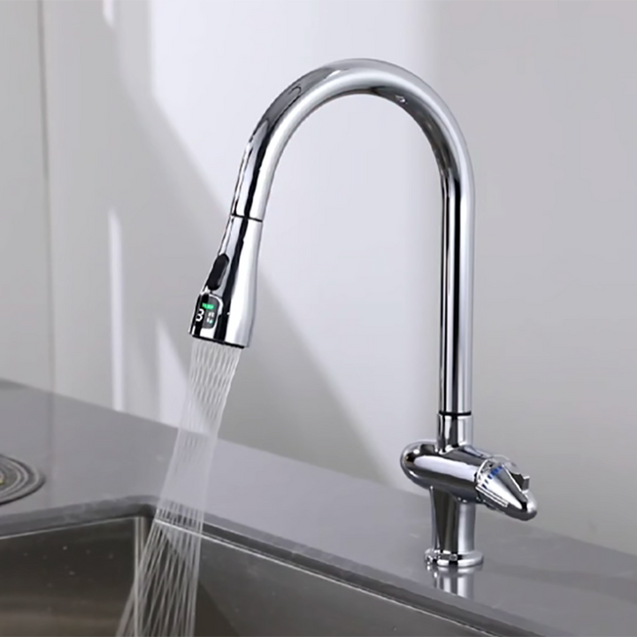 Lisslune | Thermo Sense LED Detachable Faucet Head Replacement