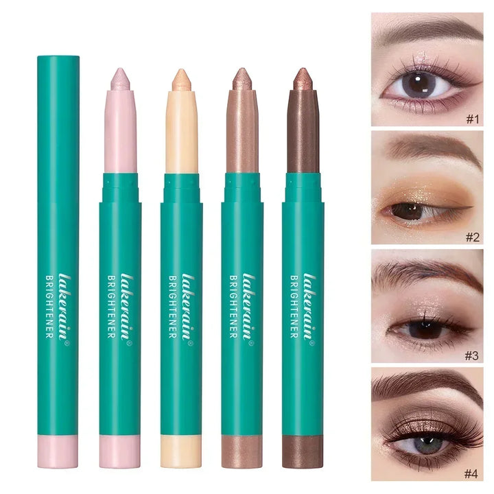 Rynx | 1PC waterproof pearl eye pencil holds glitter shimmer eyeshadow highlighter pen eye makeup tools