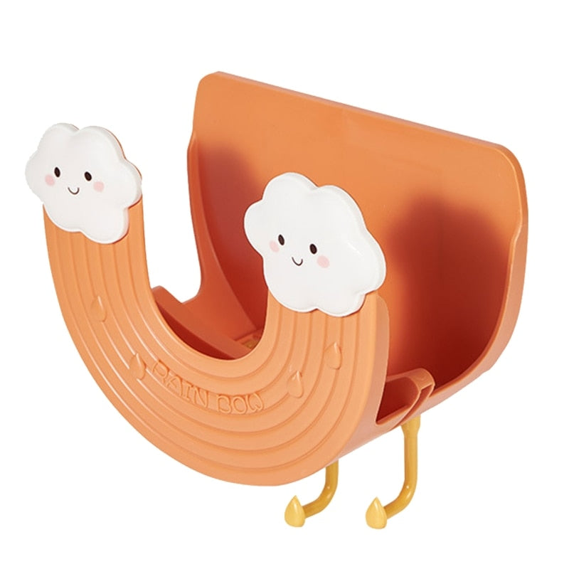 Lisslune | Rainbow Wall-Mounted Hook Kitchen Pot Lid Holder