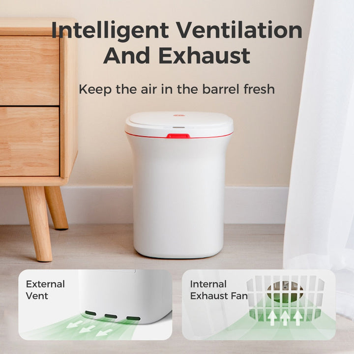 Lisslune | Smart Automatic Bagging Smart Sensor Trash Can