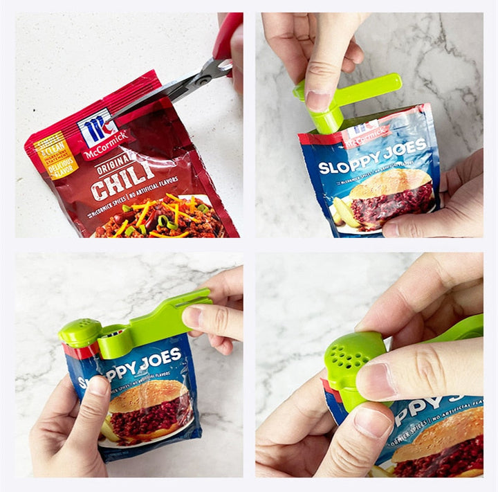 Lisslune | Wall-Mounted Hang Around Seasoning Station Rack