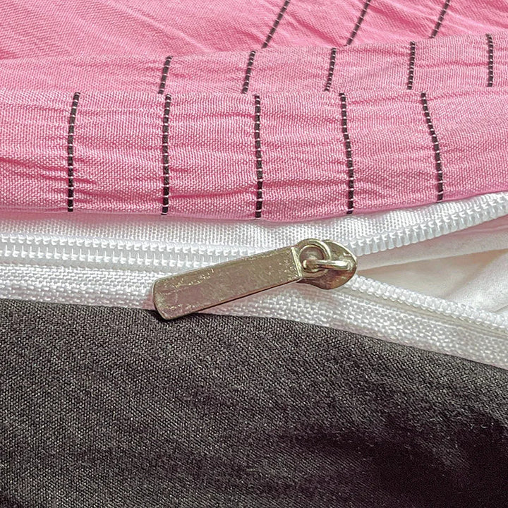 Rynx | Raspberry Bed Linen Comforter Sets Duvet Cover Bed Sheet Set Pillowcases Bed Linen Set Queen/King Bed bedspreads
