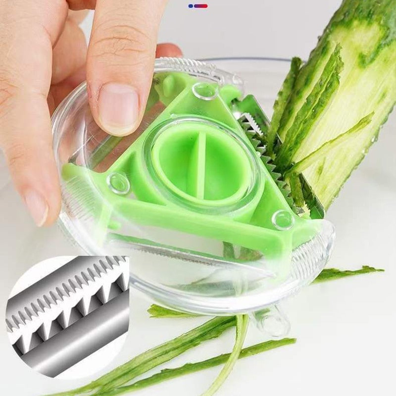 Lisslune | 3in1 Stainless Steel Magic Peeler