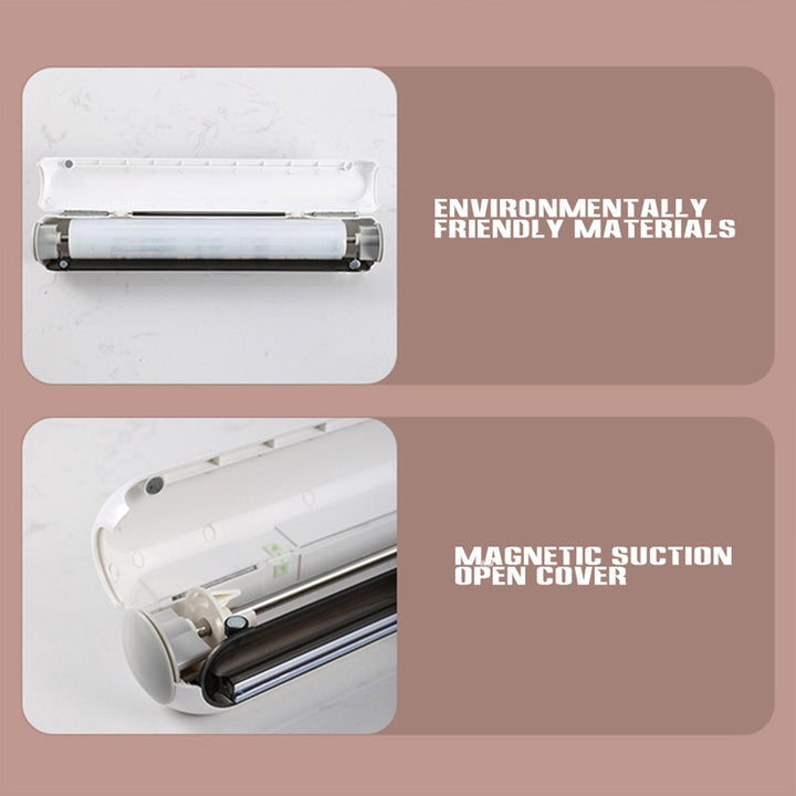 Lisslune | Wall-Mounted Automatic Plastic Wrap Dispenser