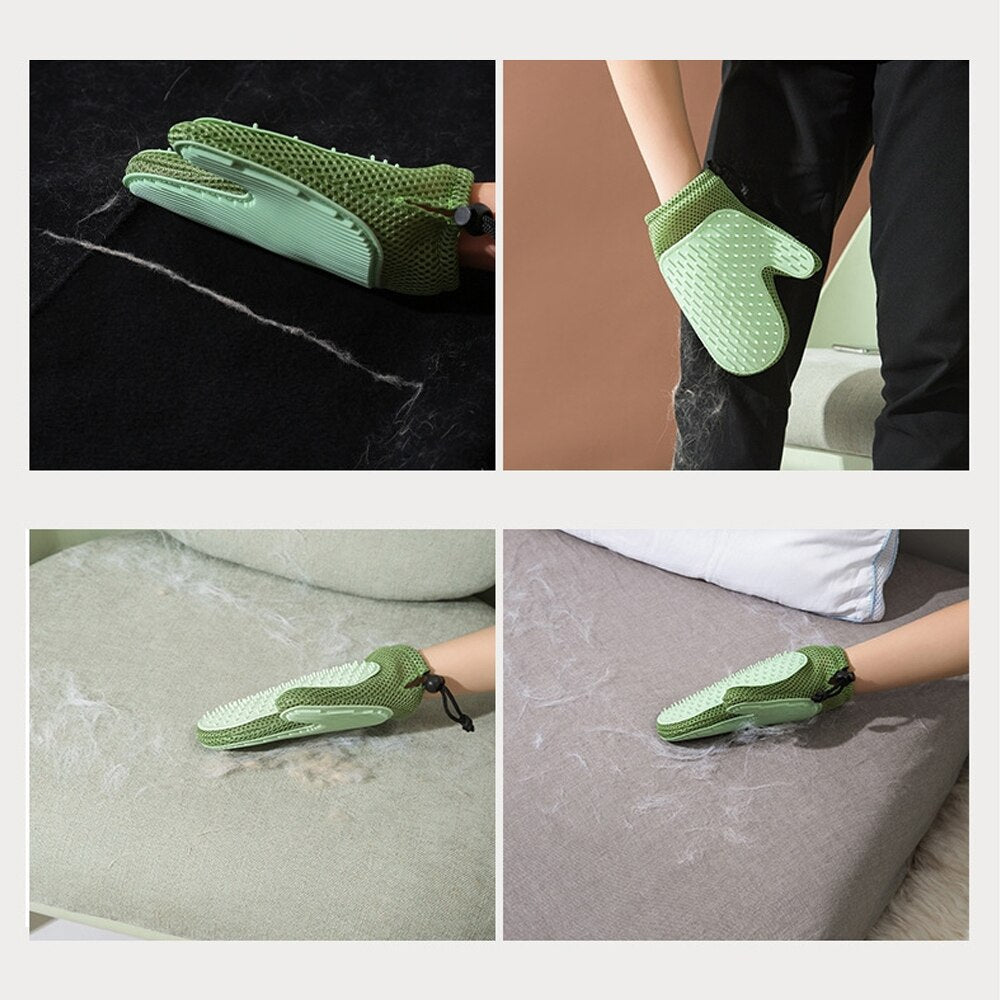Lisslune | 2in1 Reversible Pet Hair Remover Gloves