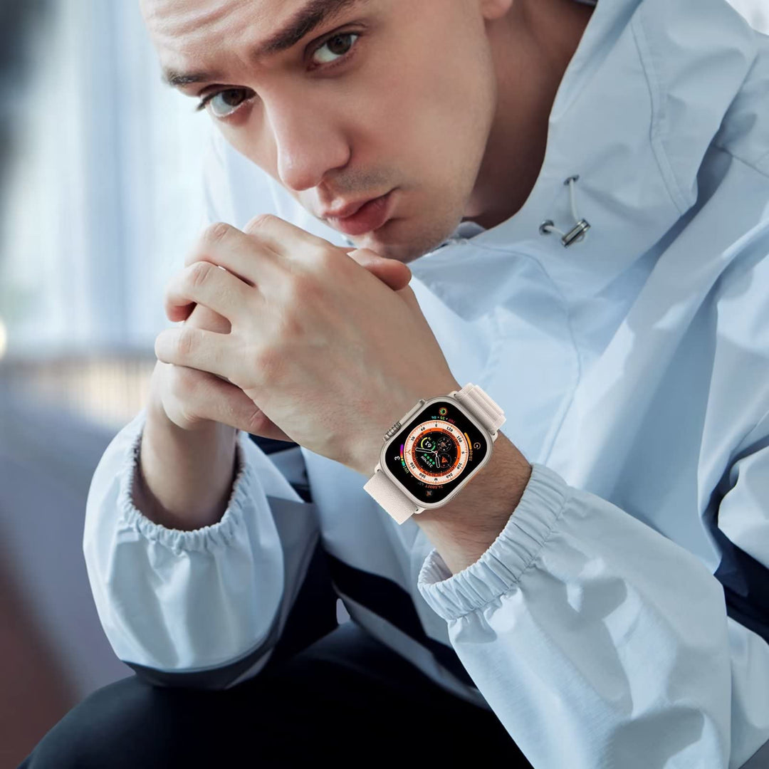 Lisslune | Apple Watch 3 5 SE 6 7 8 Ultra Nylon Strap