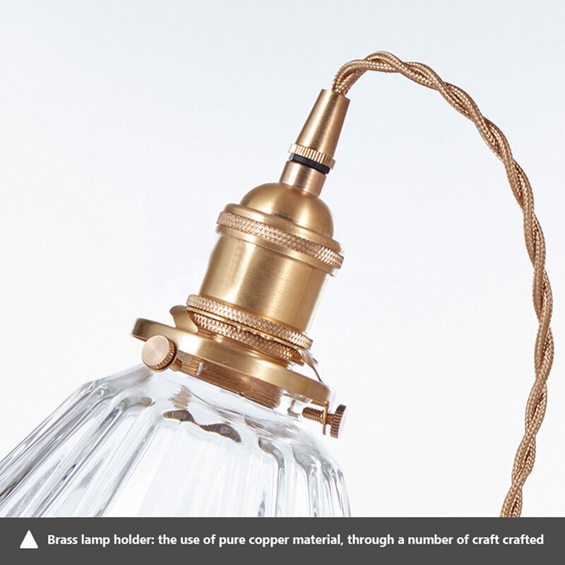 Lisslune | Nordic Brilliance Transparent Glass Pendant Lamp