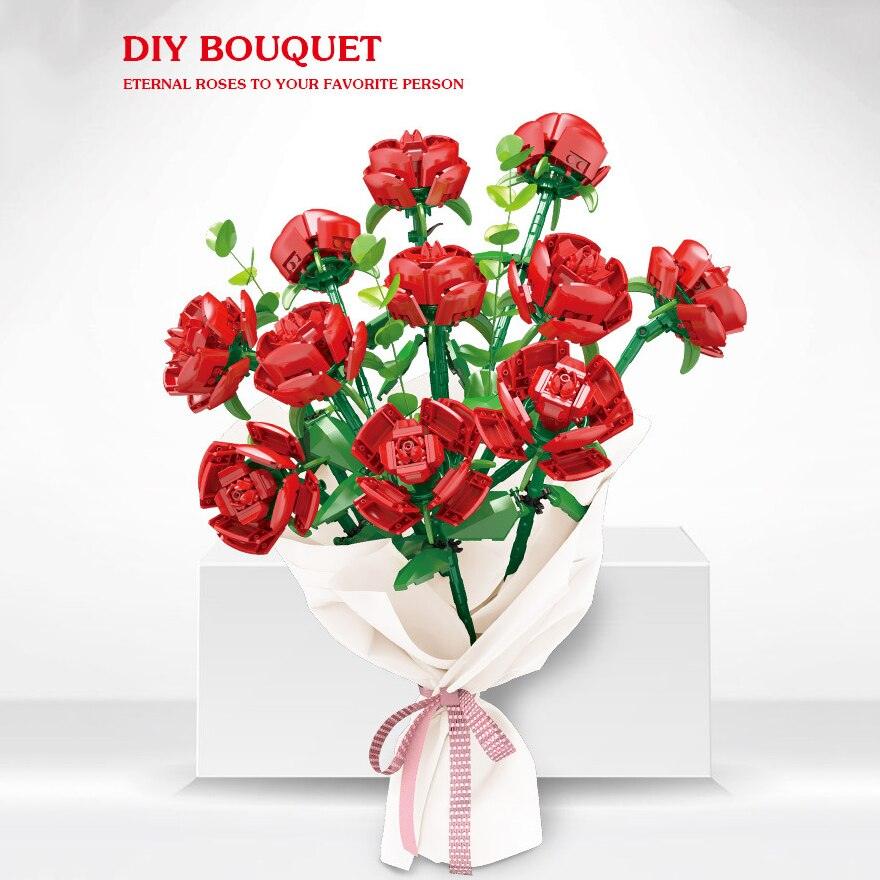 Lisslune | Timeless Orchid Flower Craft Kit: Enhance your Home and Gift Experience