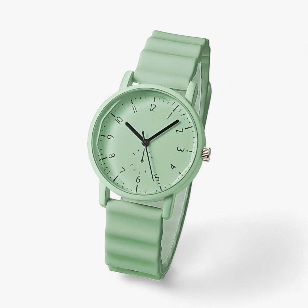 Lisslune | Mina Jelly Watch – Colourful Quartz Watch with Elegant Silicone Wave Strap