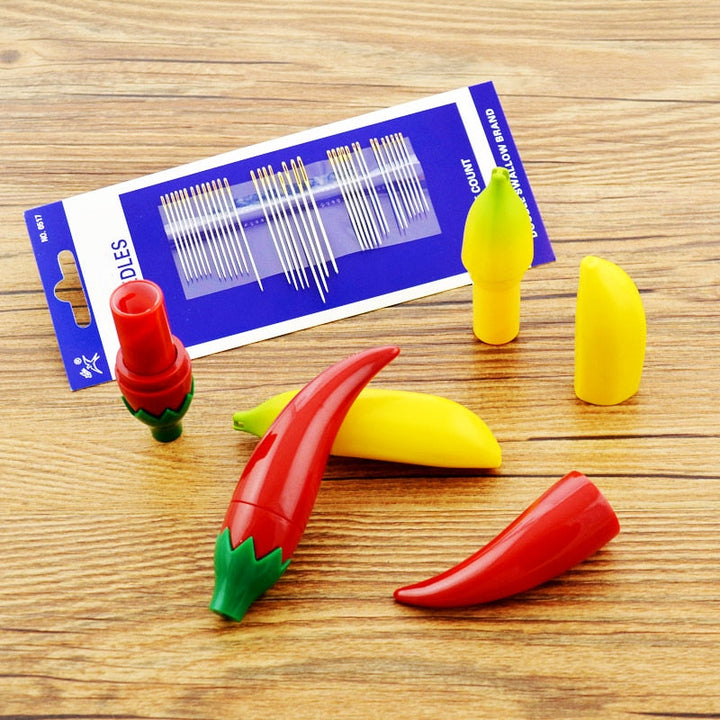 Lisslune | Chili Pepper Sewing Needle Toothpick Holder Case