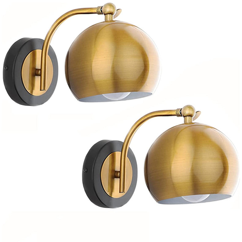 Lisslune | AntiqueAura – Classic Vintage Wall Lamp with Plug for Elegant Spaces