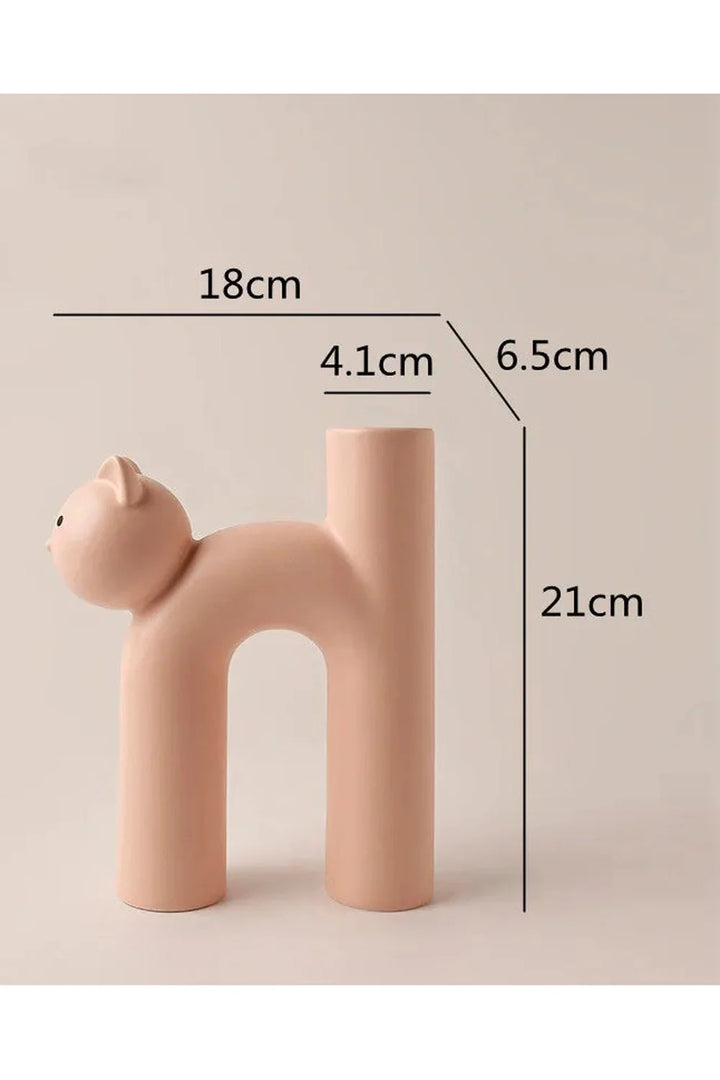 Lisslune | Cat head vase