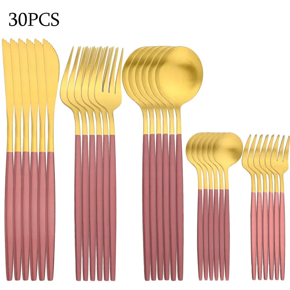 Lisslune | RefinedTable | 30-piece cutlery set
