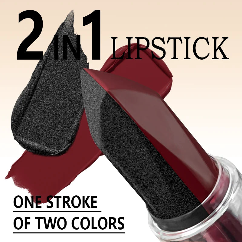 Rynx | Lipstick Waterproof Long-lasting Moisturizing Matte Non-sticky Cup Pearl Diamond Lip Color Red Sexy Lip Makeup