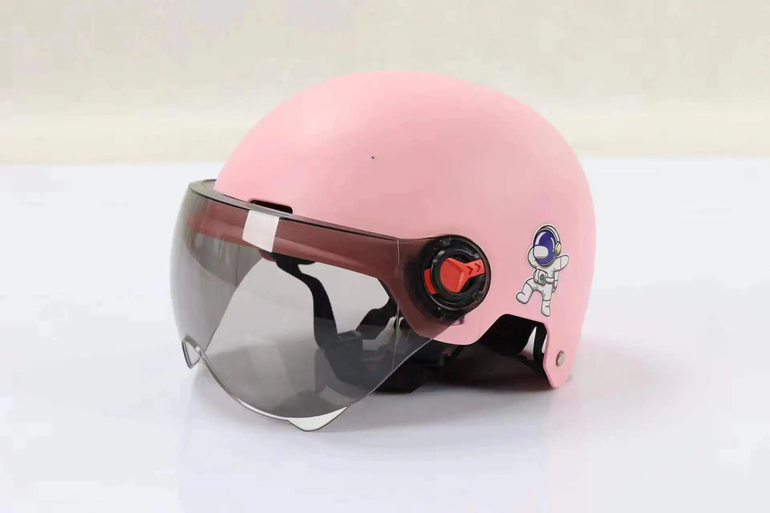 Lisslune | Open-Face Motorcycle Helmet with Goggles – Orion