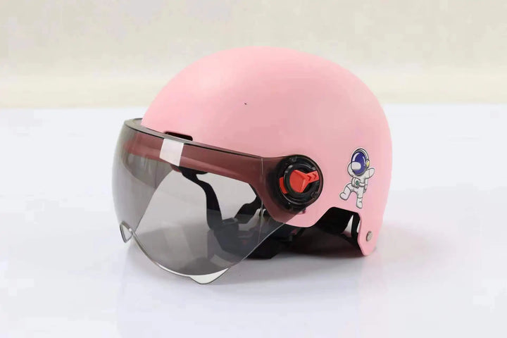 Lisslune | Open-Face Motorcycle Helmet with Goggles – Orion