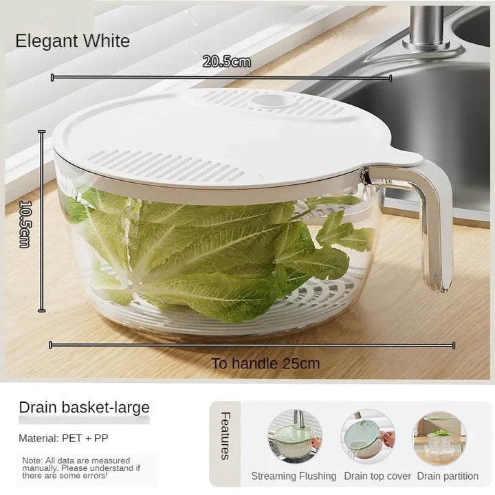 Lisslune | Innovative Rice Filtering System Drainer Basket