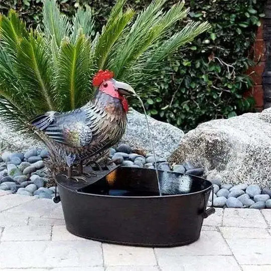 Lisslune | Animal Figures | Enchanting Waterfall Fountain for Outdoors