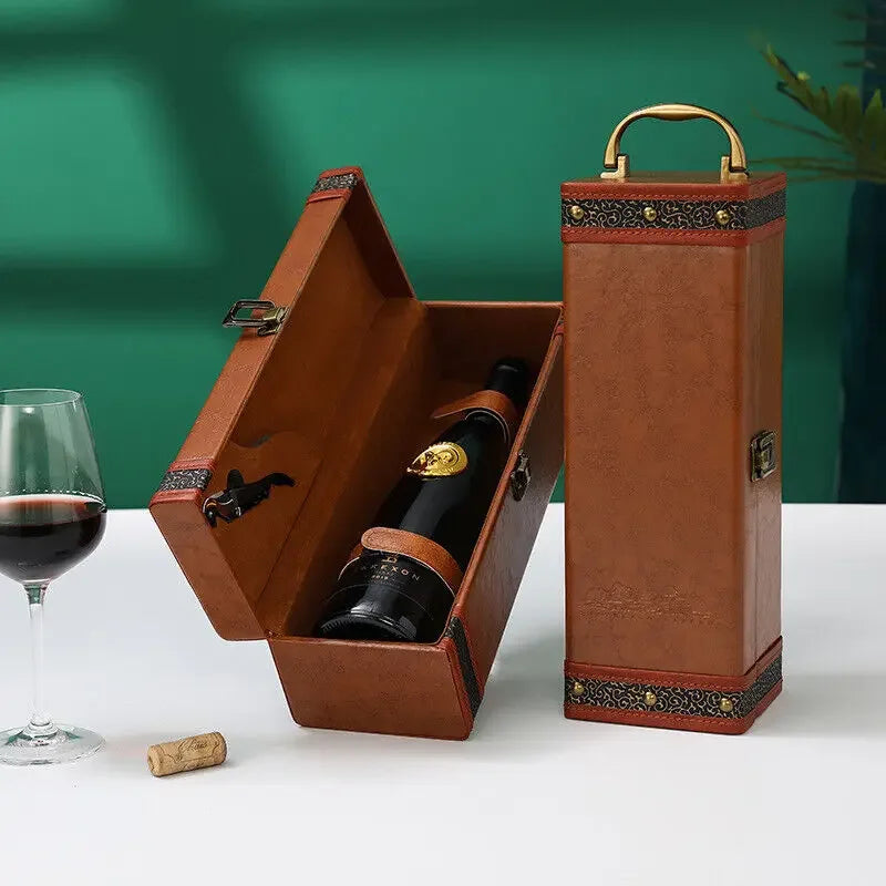 Lisslune | Luxury Wine Case - Stylish Storage for Wine and Accessories
